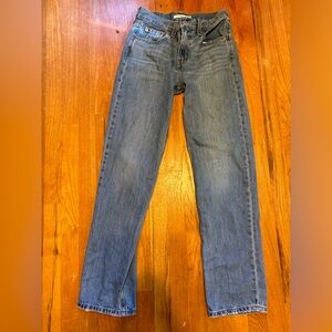 Levi’s low pro straight jeans